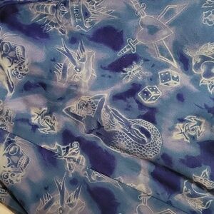 Alexander McQueen for Target   Chic Strapless Dress with Nautical Tattoo Print